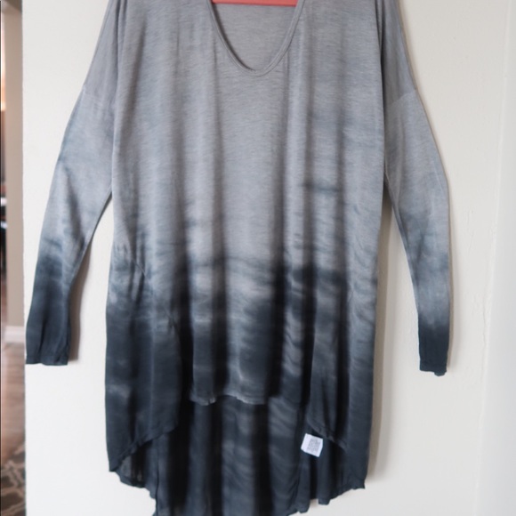 Johnny was Pete Greta high low tie dye long tunic - Picture 4 of 8